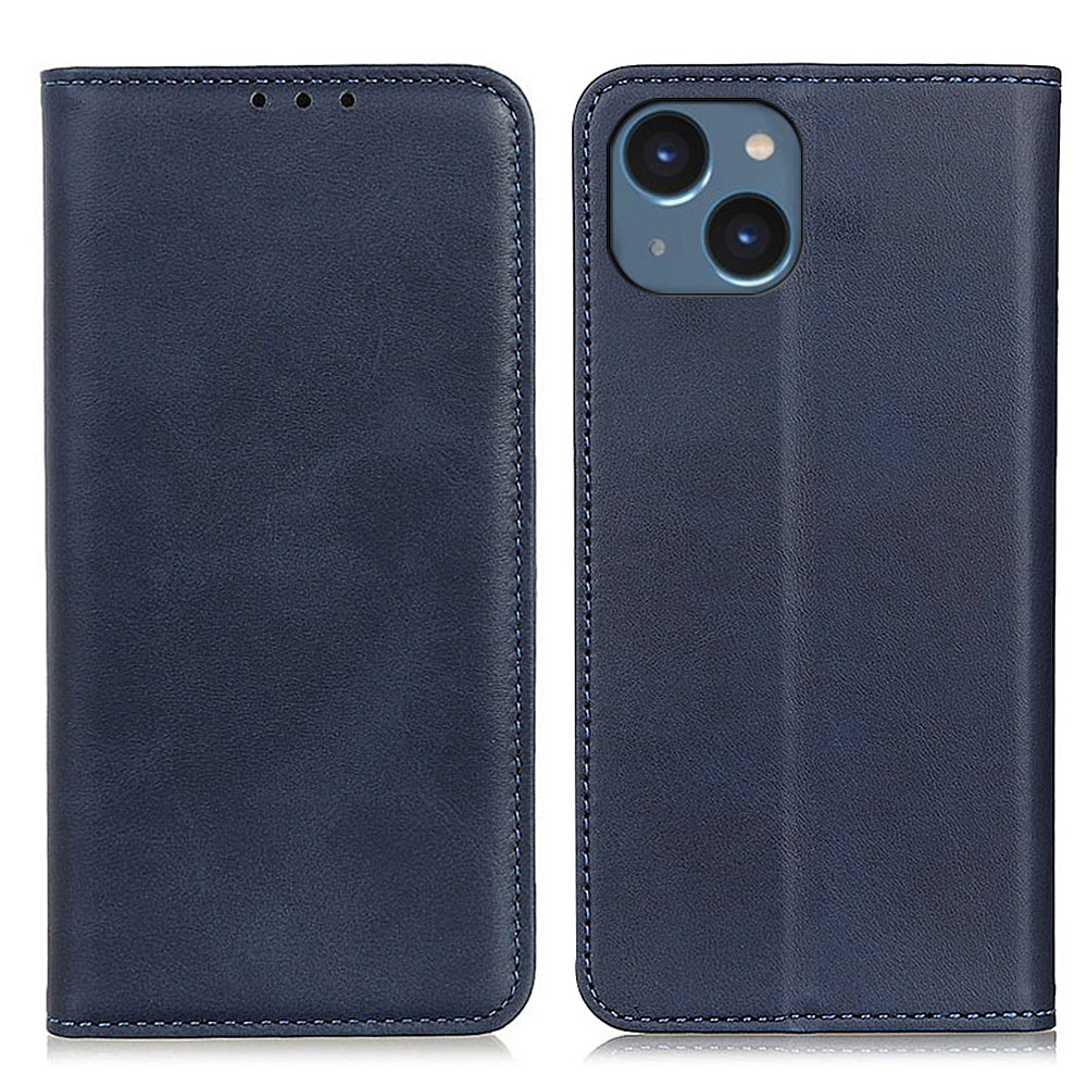 For iPhone 15 Plus Split Leather Wallet Case Anti-Scratch Full Protection Stand Cell Phone Cover For iPhone 15 Plus Split Leather Wallet Case Anti-Scratch Full Protection Stand Cell Phone Cover